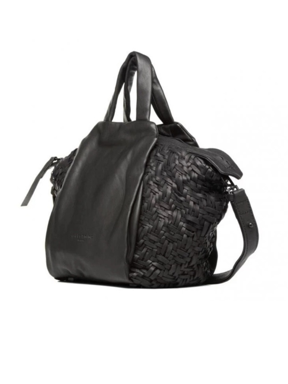 Liebeskind Berlin Baraka Black Leather Tote - Picture 2 of 14